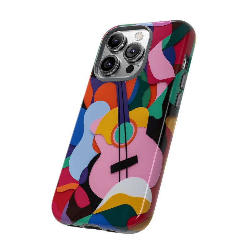 Kleurrijke Abstracte Gitaar