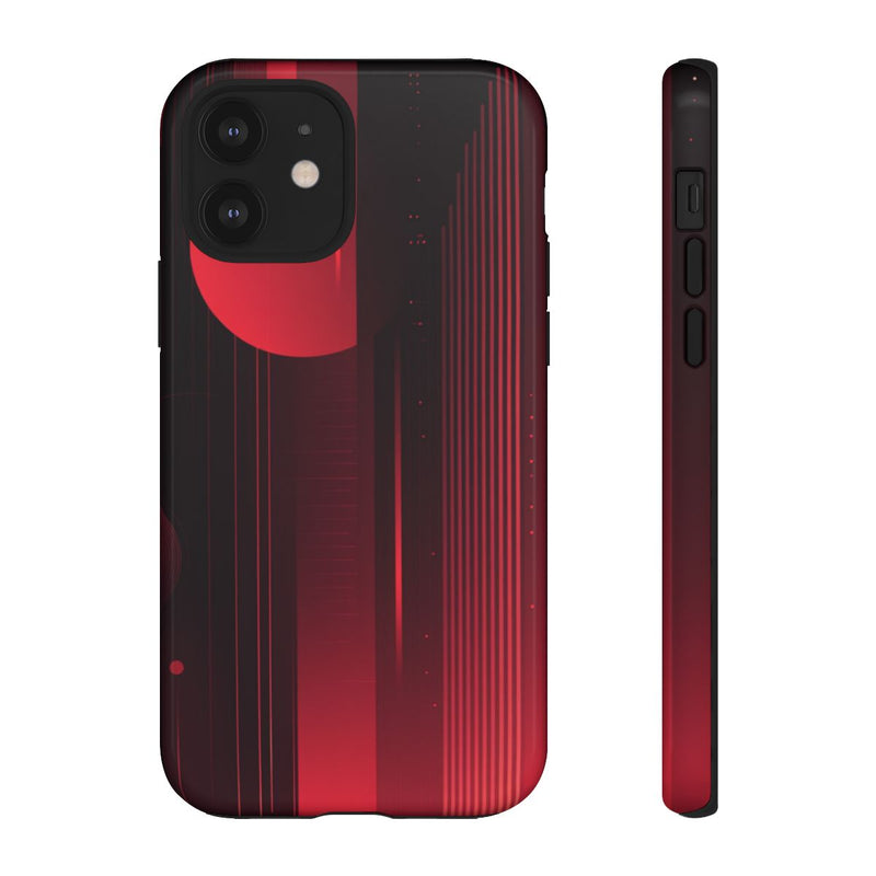 Abstract Rood Geometrisch Ontwerp