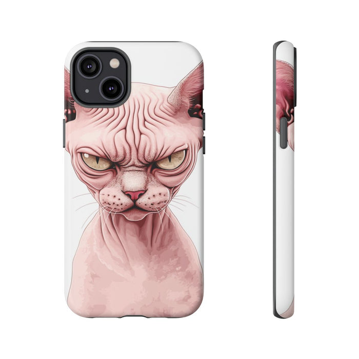 Roze Naaktkat Illustratie