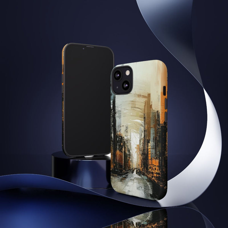 Abstracte Stedelijke Straatscène