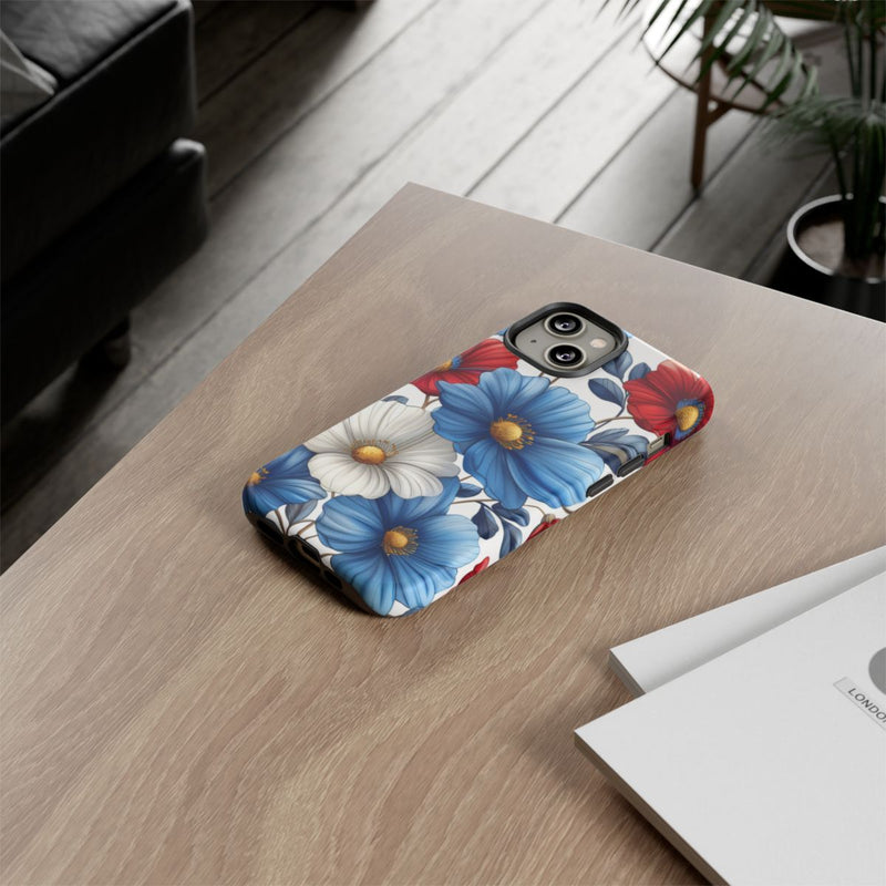 Bloemenpatroon met Mat Effect