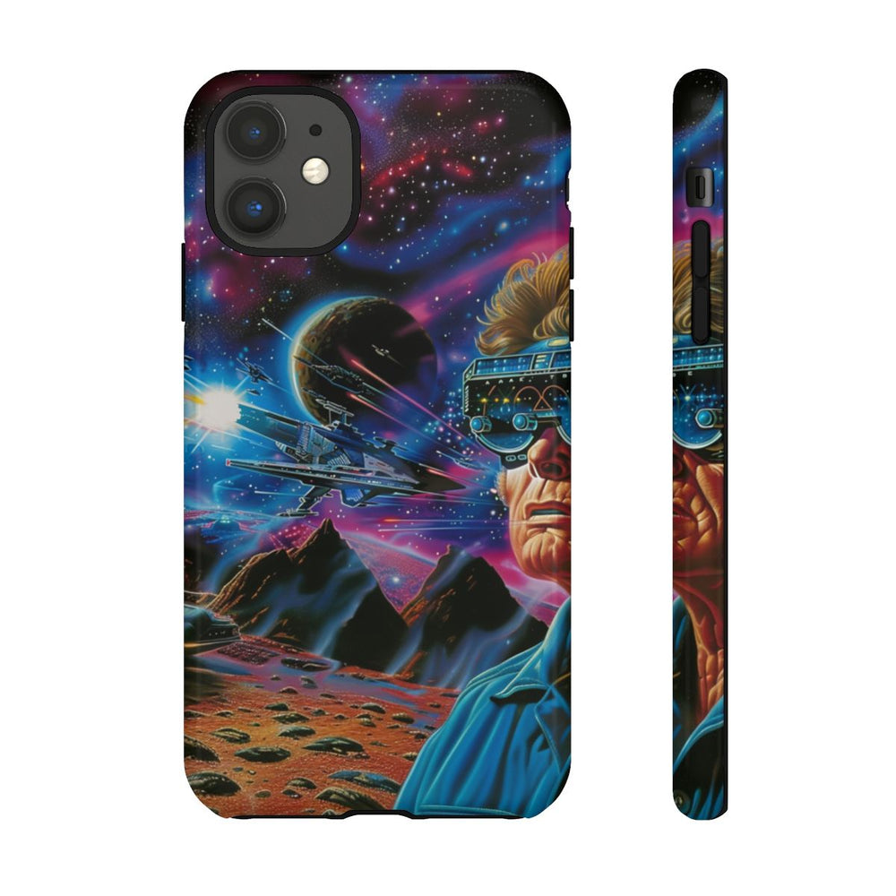 Futuristische Ruimtegevecht met Virtuele Realiteit