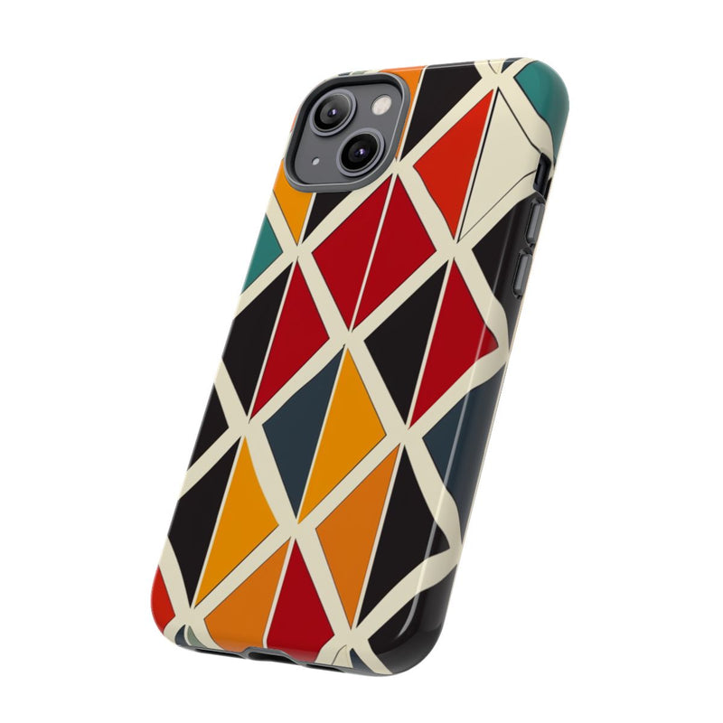 Kleurrijk Geometrisch Diamantpatroon