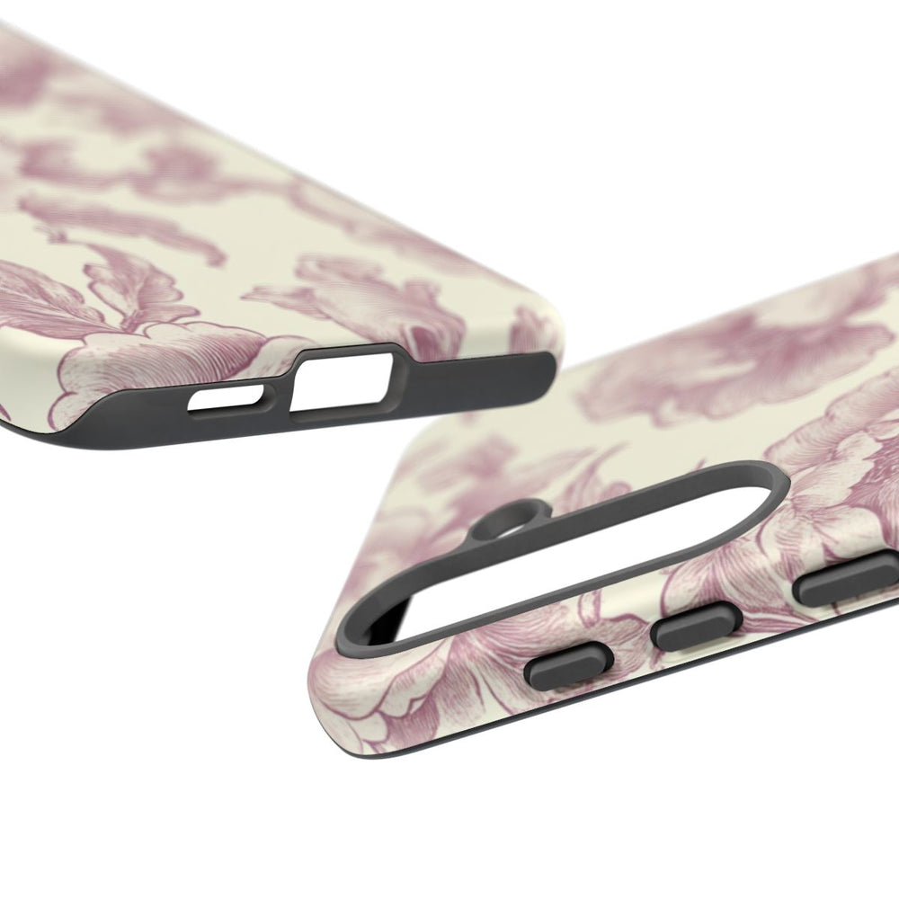Elegante Victoriaanse Bloemenprint
