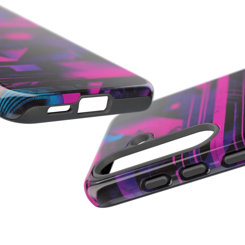 Neon Geometrisch Abstract Patroon