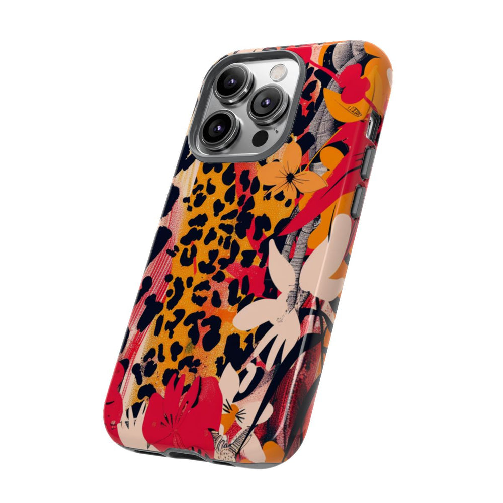 Abstracte Bloemen- en Dierenprint