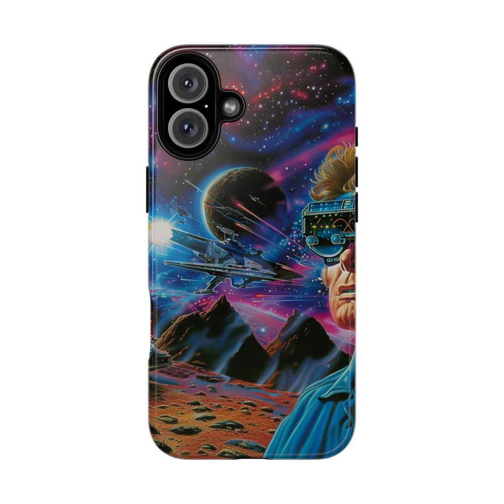 Futuristische Ruimtegevecht met Virtuele Realiteit