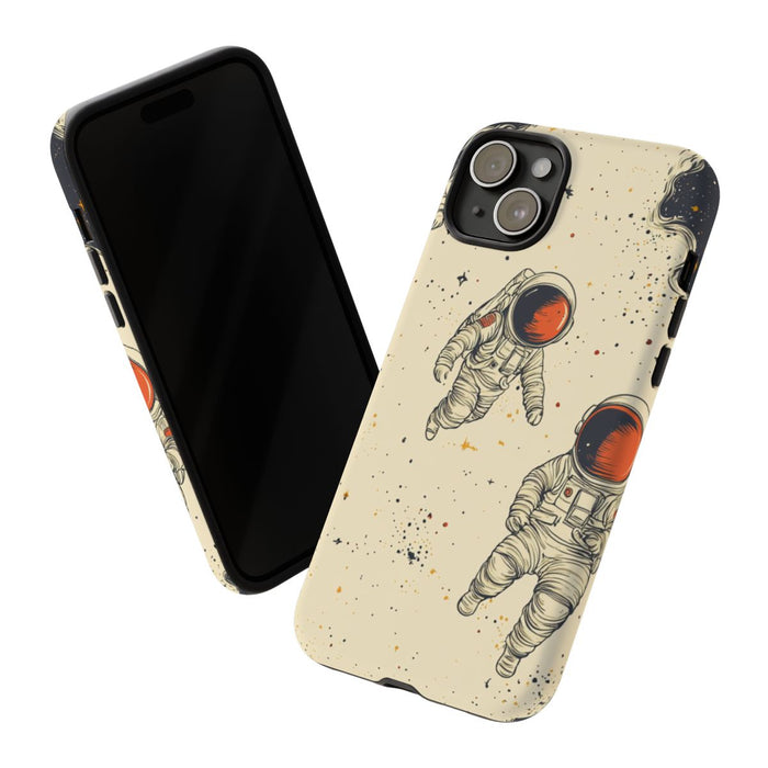 Astronauten in de Ruimtepatroon