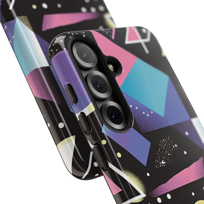 Geometrisch Vaporwave Abstract Patroon
