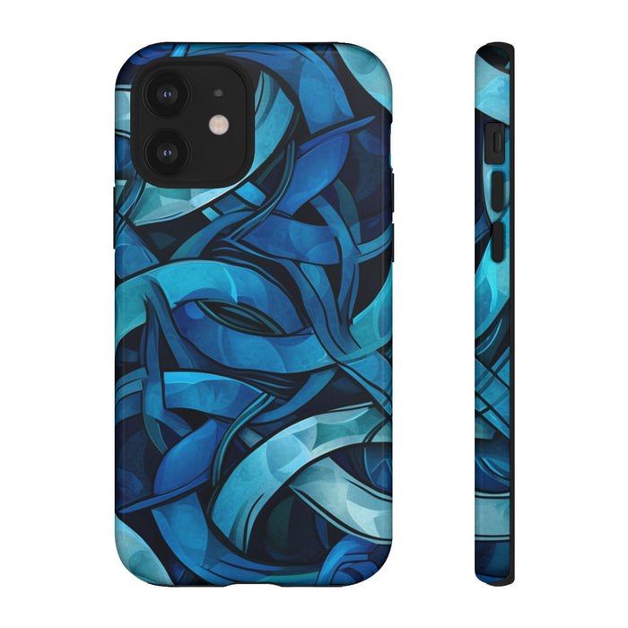Blauw Keltisch Knoopmotief