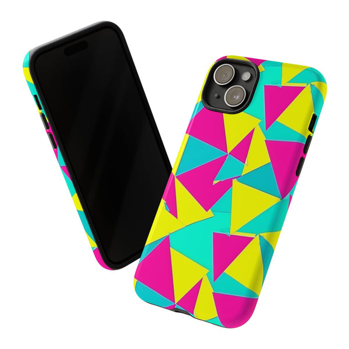 Neon Driehoekenpatroon