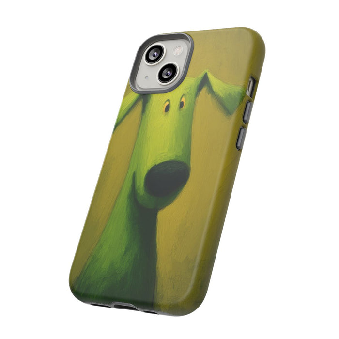 Groene Hond Mat Hoesje