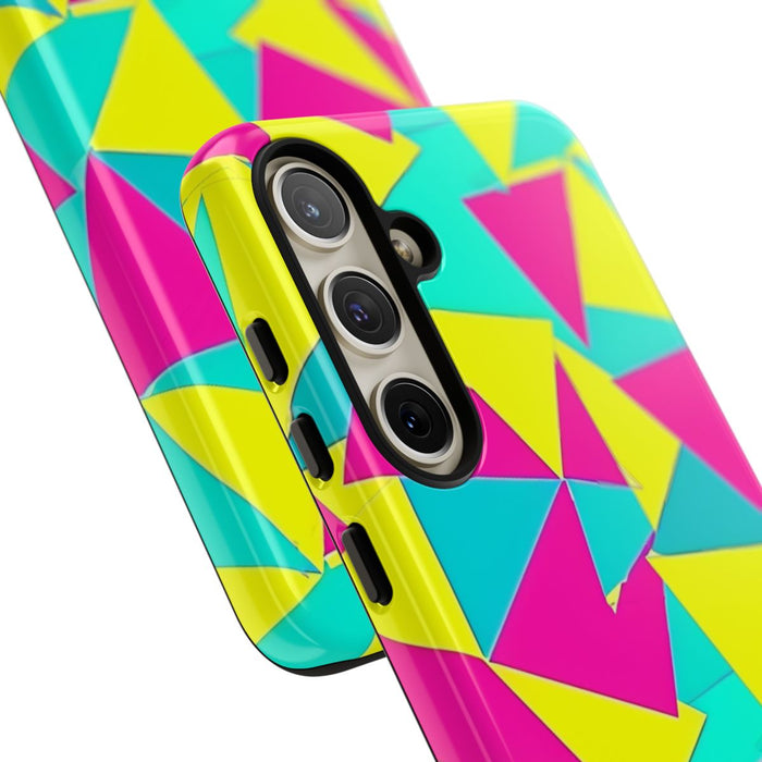 Neon Driehoekenpatroon