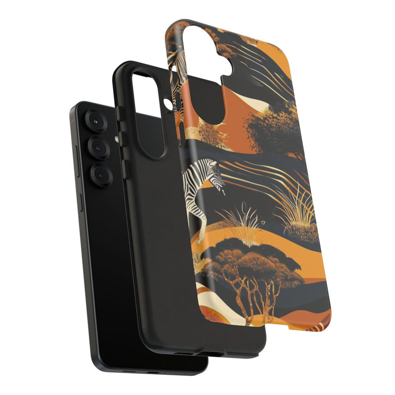 Abstract Afrikaans Savanne Zebra Patroon