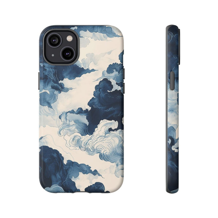 Wolken en Lucht Inktillustratie