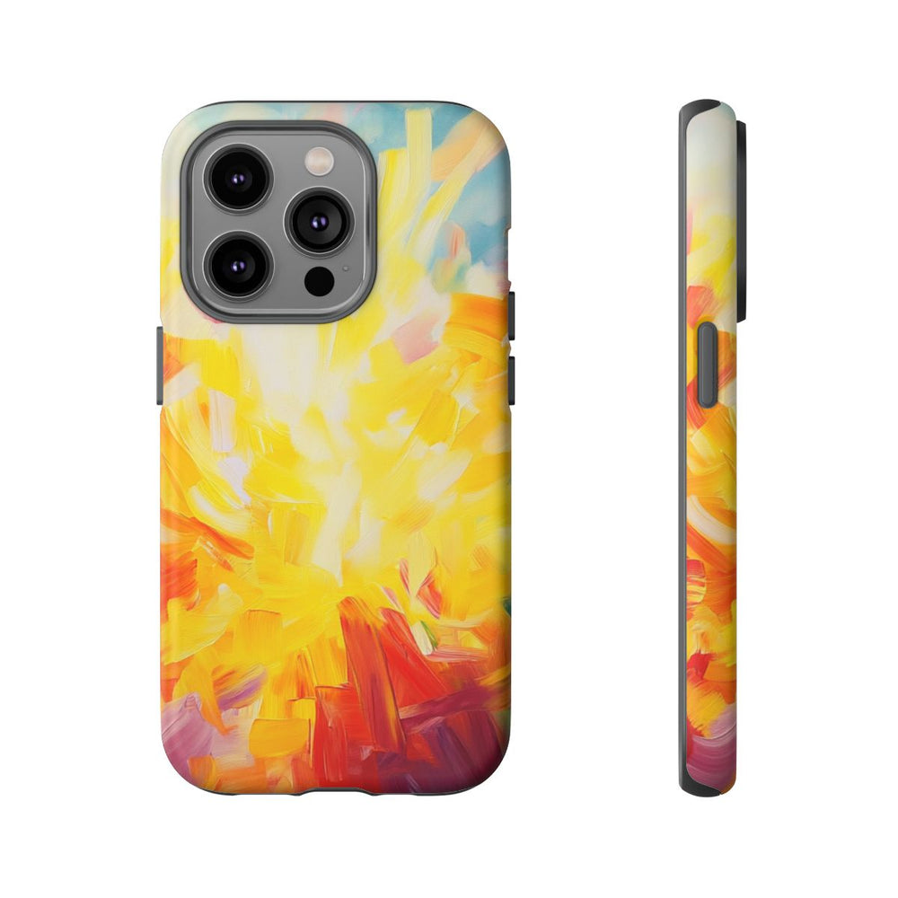 Vrolijke Abstracte Zonneborstels