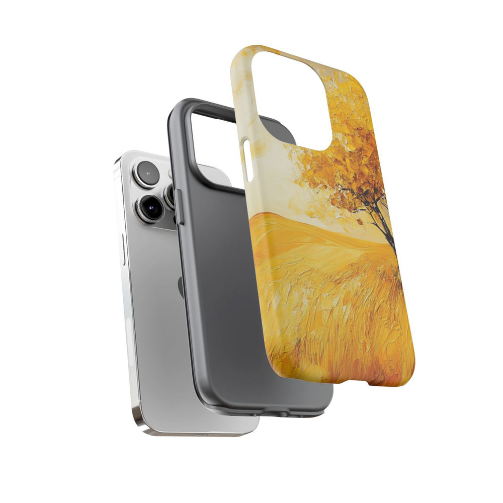 Gouden Herfstboomlandschap