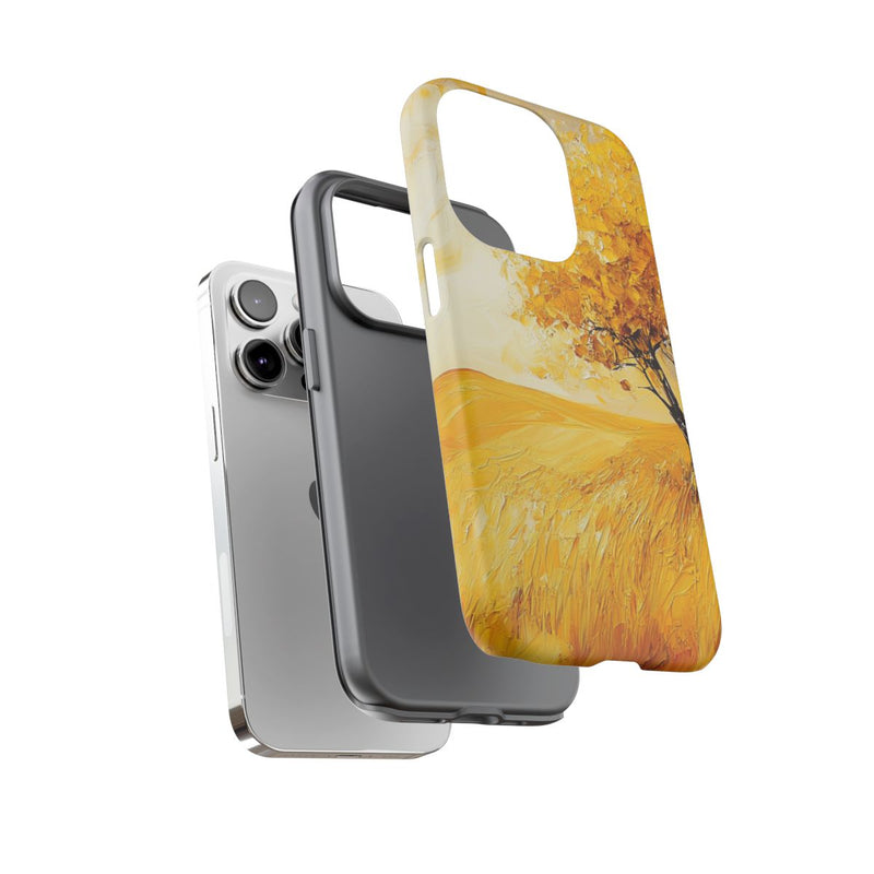 Gouden Herfstboomlandschap