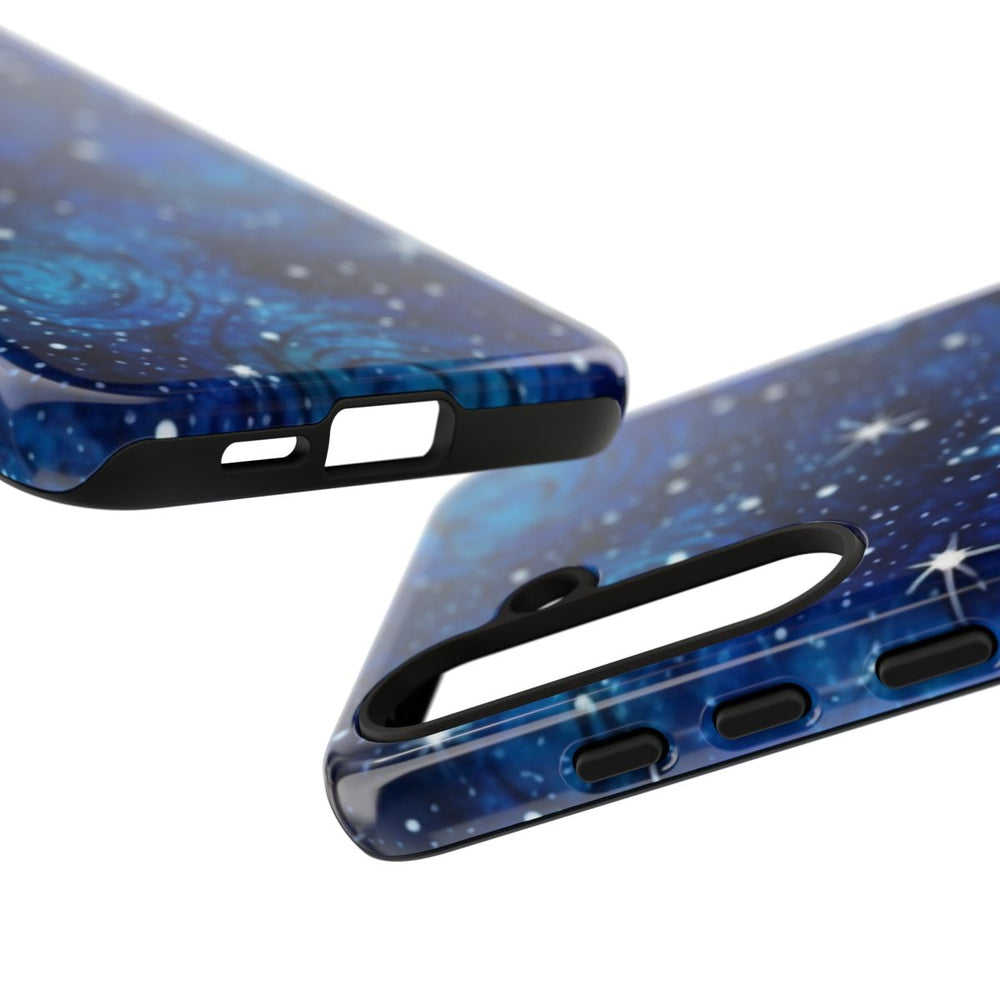 Blauw Sterrenstelsel Patroon