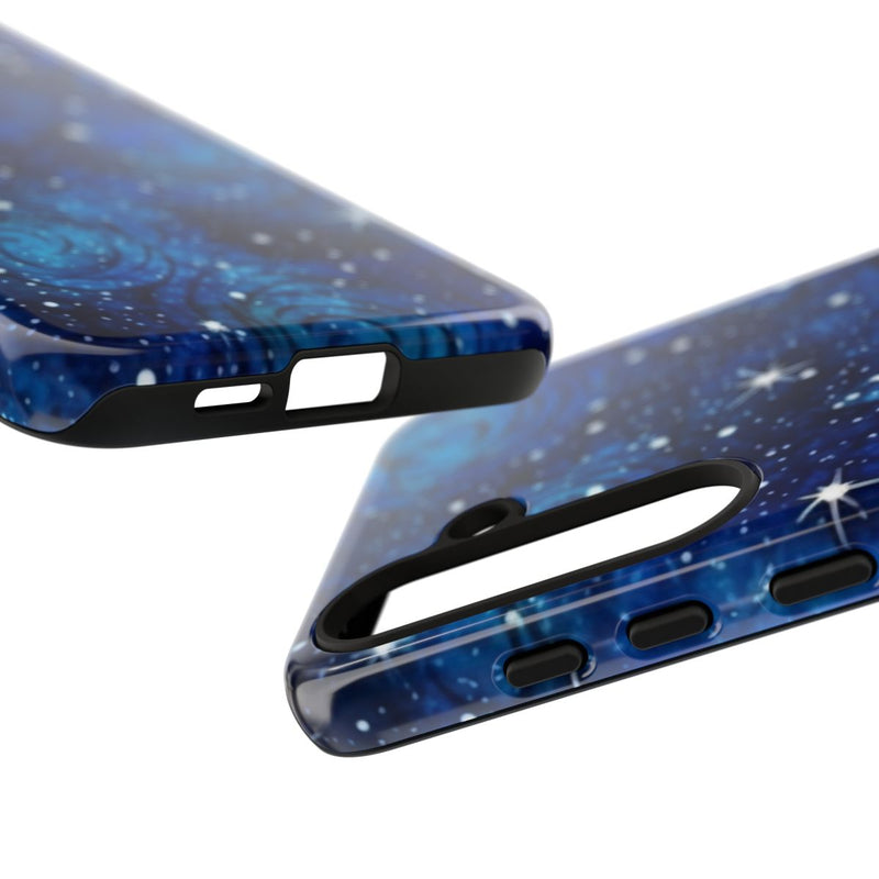 Blauw Sterrenstelsel Patroon