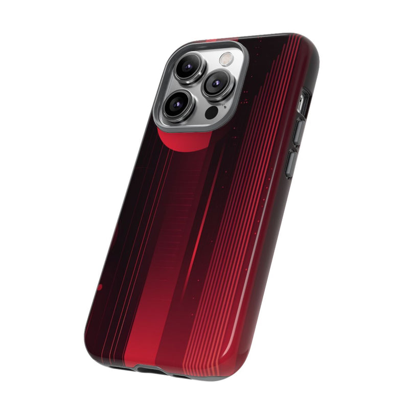 Abstract Rood Geometrisch Ontwerp