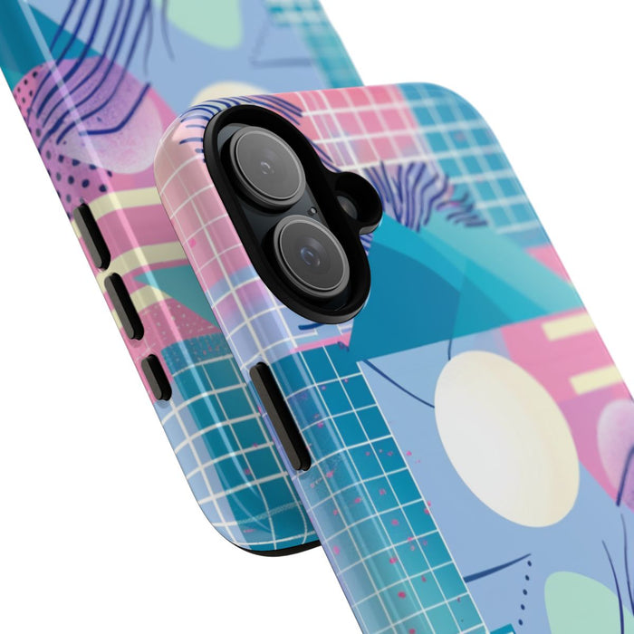 Abstract Geometrisch Patroon in Pasteltinten