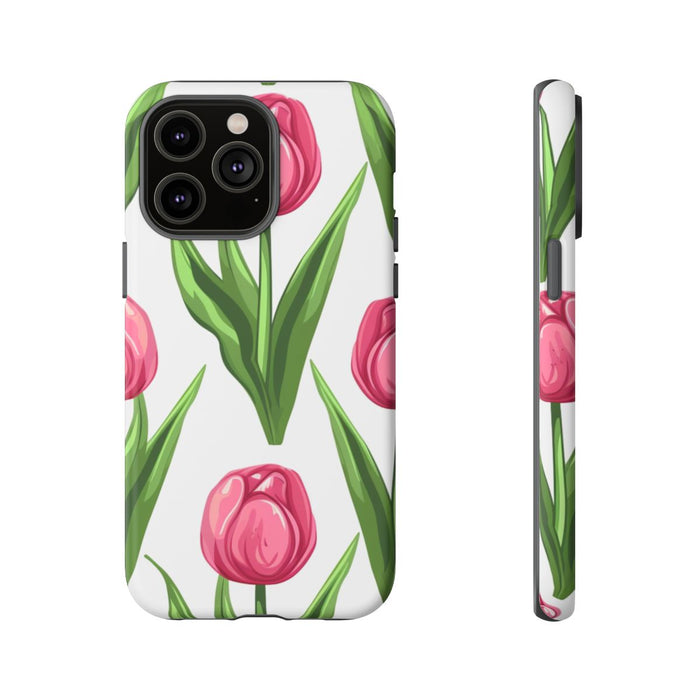 Roze Tulp Bloemenpatroon