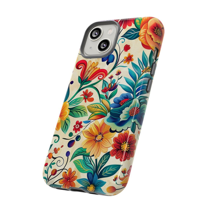 Vrolijk Multicolor Bloemenpatroon