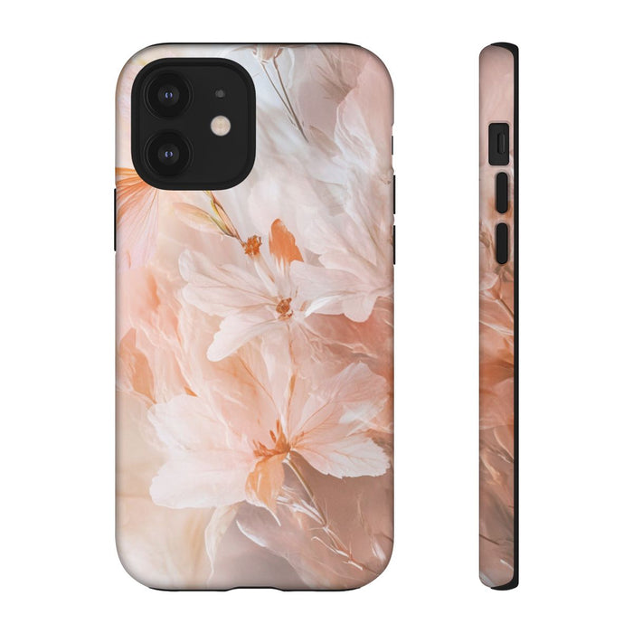 Lichtroze Bloemen in Zacht Mat Design
