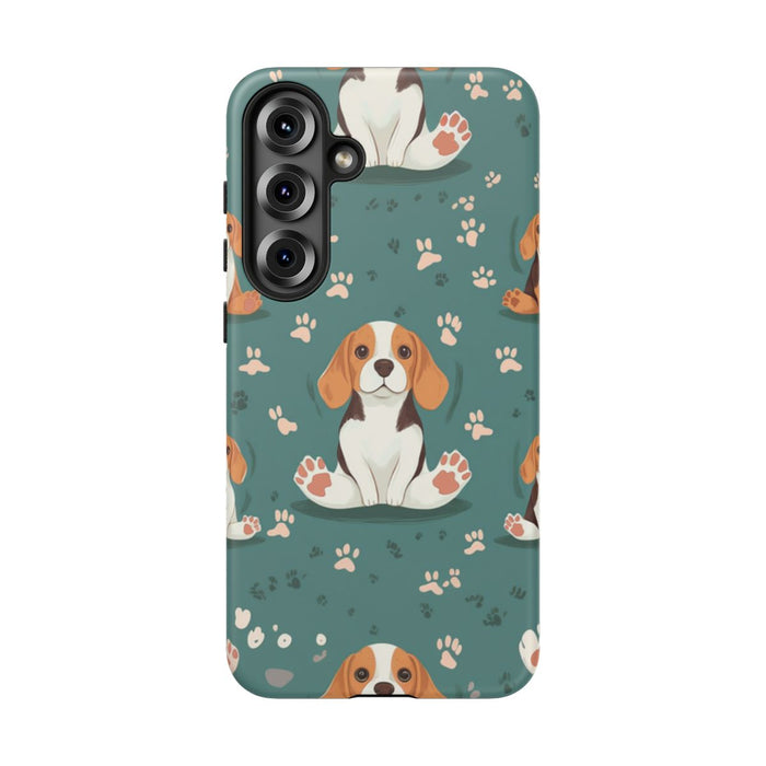 Beagles met Pootafdrukken Patroon