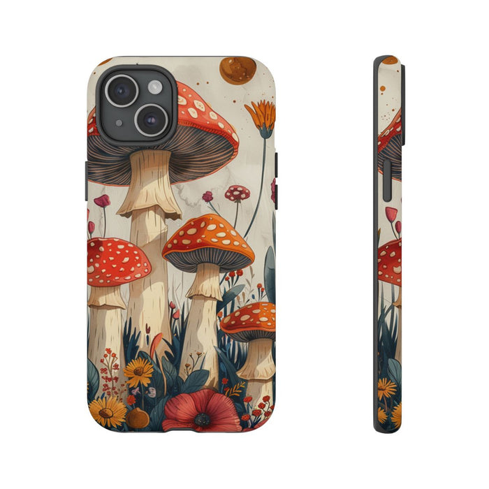 Kleurrijke Paddenstoelen en Bloemen