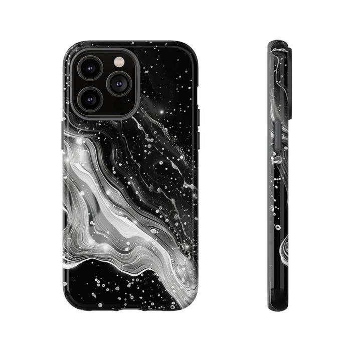 Zwart-Wit Abstracte Galaxie