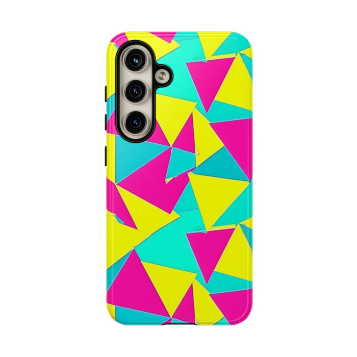 Neon Driehoekenpatroon