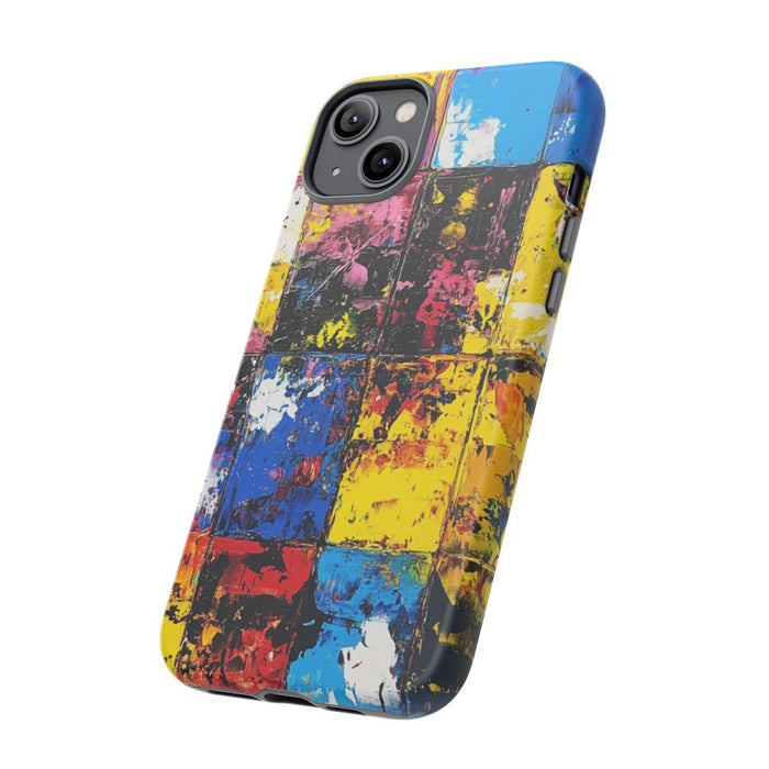 Abstracte Kleurrijke Vierkanten