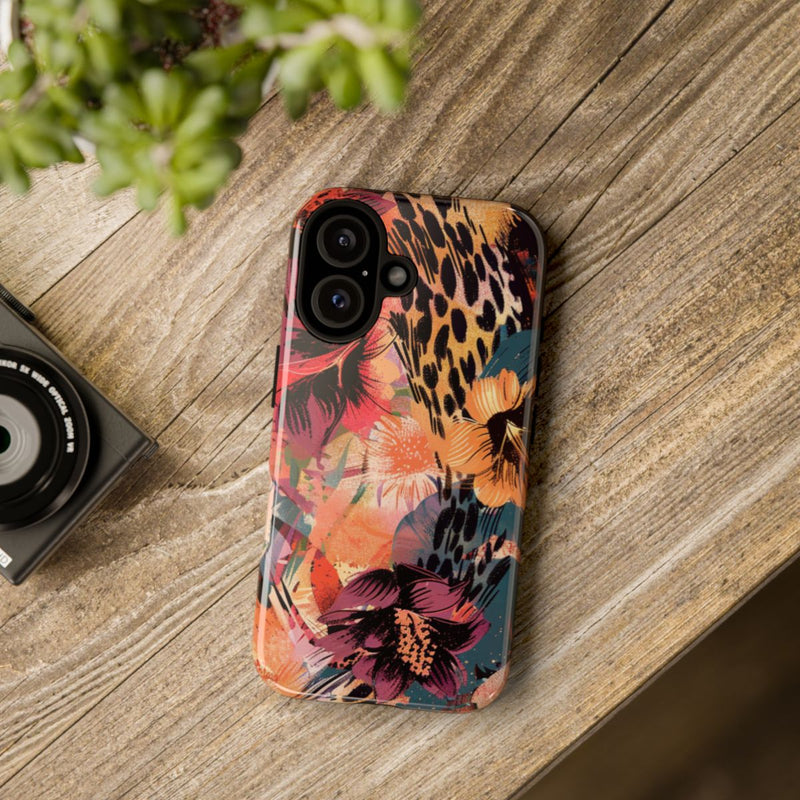 Abstracte Bloemen- en Dierenprint