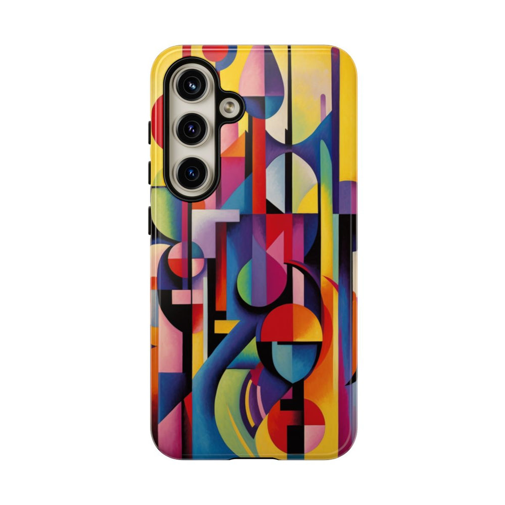 Abstracte Geometrische Vormen met Heldere Kleuren