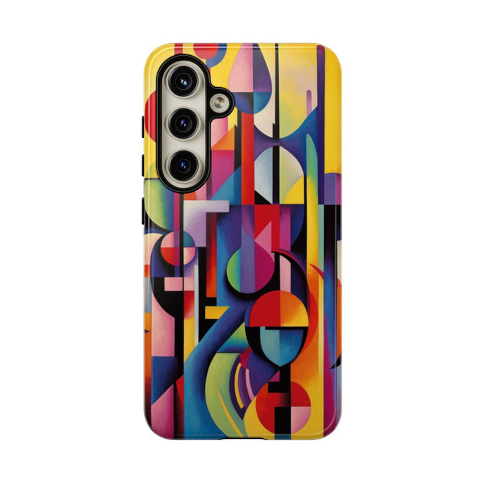 Abstracte Geometrische Vormen met Heldere Kleuren