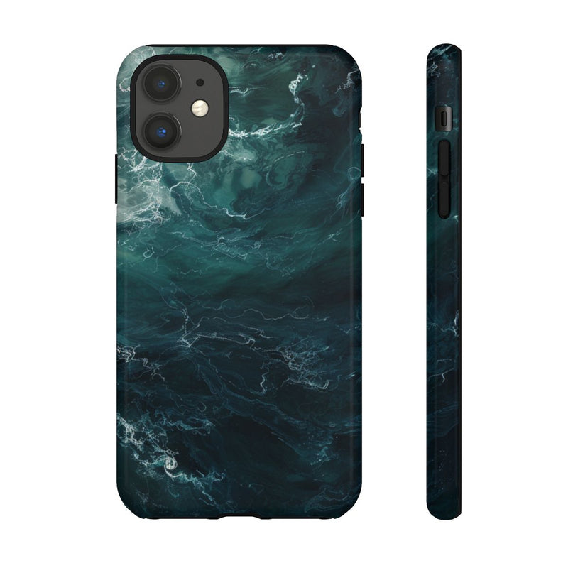 Donkere Waterdiepte Abstracte Kunst