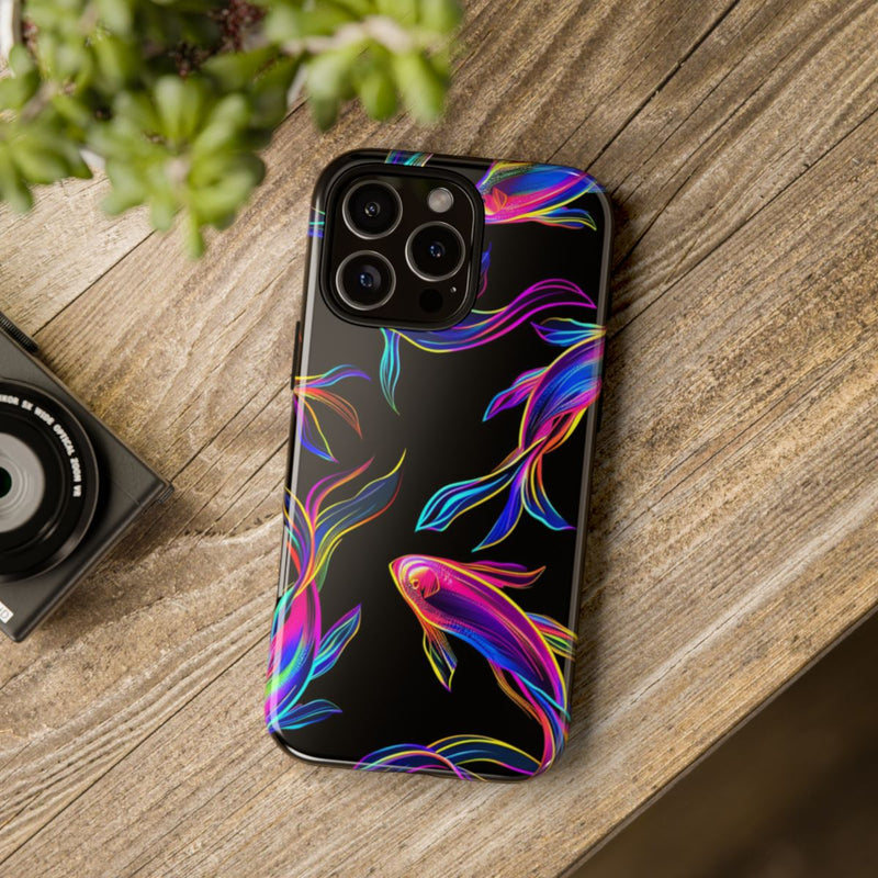 Neonkleurige Vissenpatroon