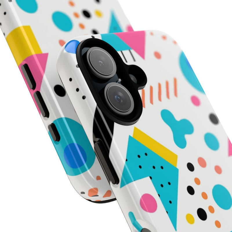 Kleurrijk Memphis Stijl Geometrisch Patroon
