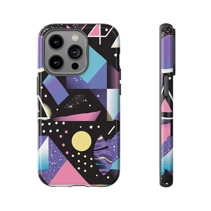 Geometrisch Vaporwave Abstract Patroon