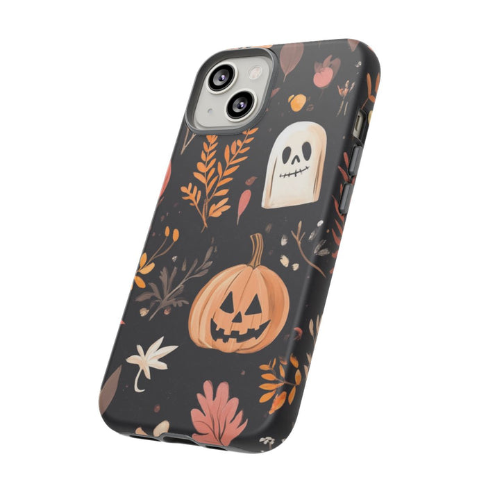 Halloween Pompoen- en Spookmotief