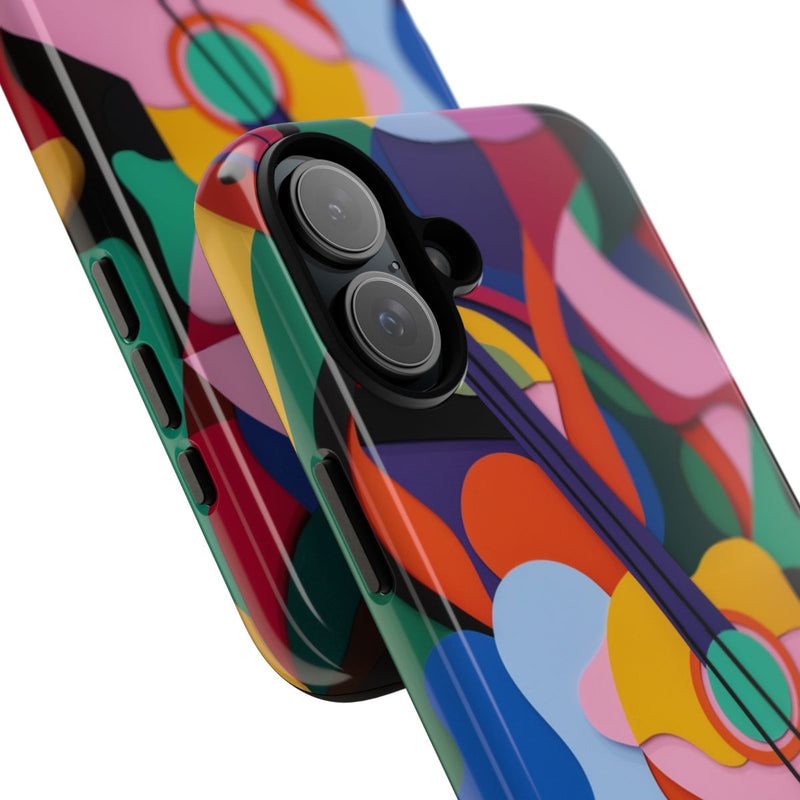 Kleurrijke Abstracte Gitaar