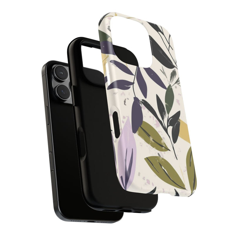 Gestileerd Botanisch Bladerenpatroon