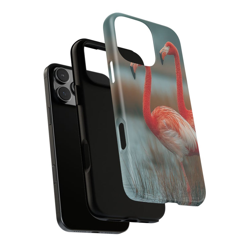 Flamingo’s in Moerasscène