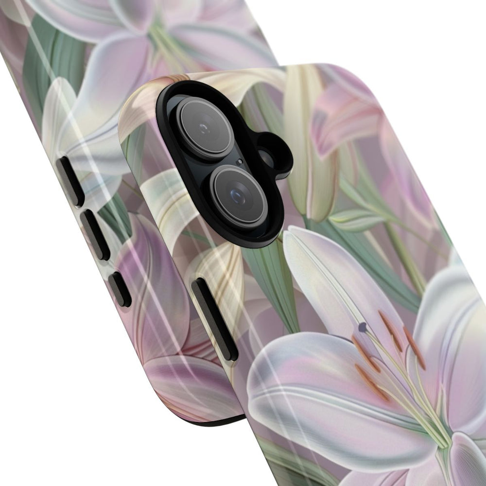 Pastelkleurige Paaslelies Bloemenpatroon