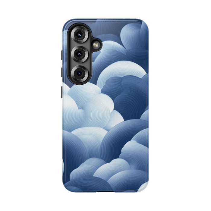 Blauw-Wit Wolkenpatroon