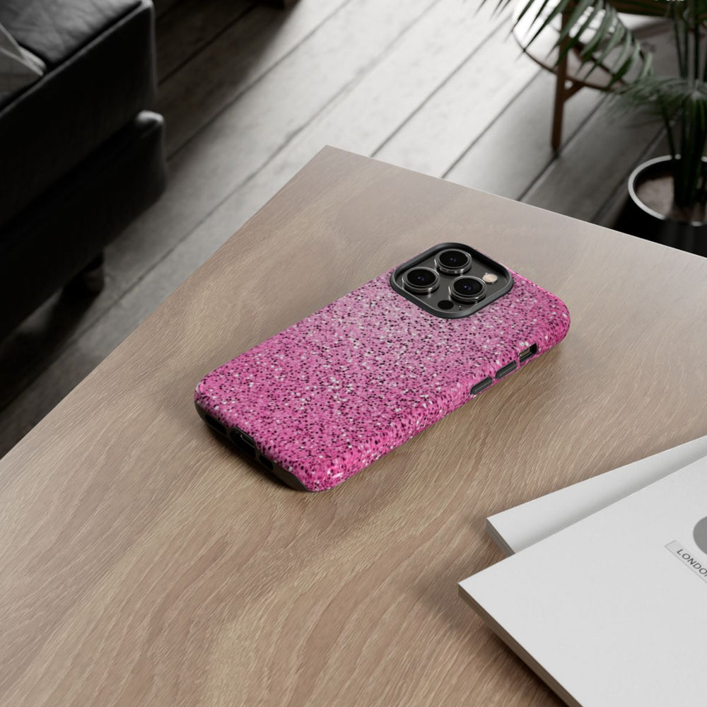 Roze Glitter Sprankelstructuur