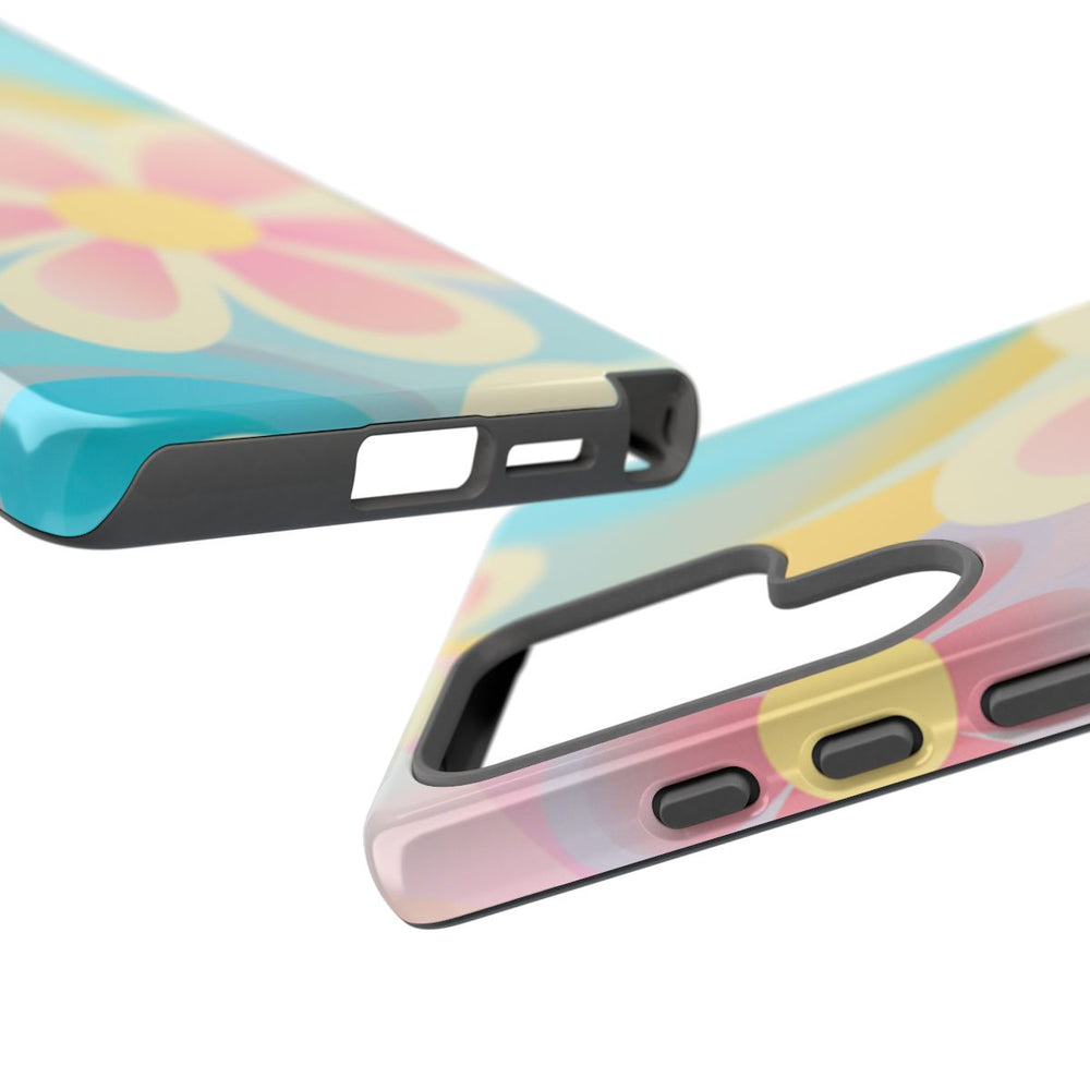 Pastel Groovy Bloemenpatroon