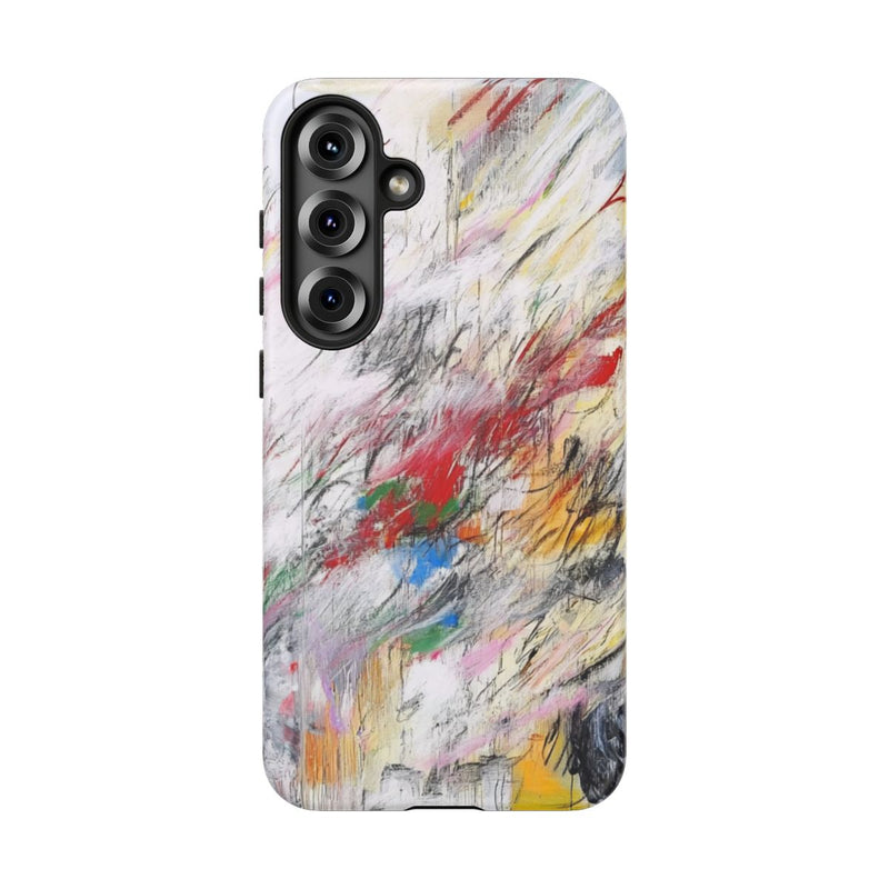 Abstracte Kleurrijke Penseelstreken